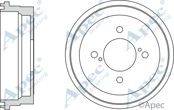 APEC BRAKING Piduritrummel DRM9965